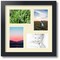 ArtToFrames Collage Photo Picture Frame with 4 - 4x6 inch Openings, Framed in Black with Over 62 Mat Color Options and Regular Glass (CSM-3926-178)